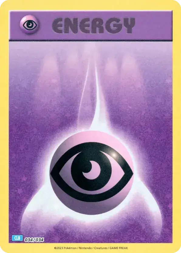 Basic Psychic Energy (Pokémon TCG Classic – Blastoise 034/034)