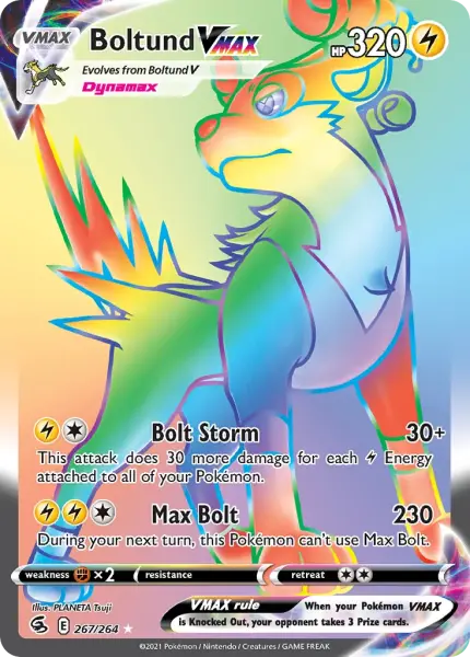 Boltund VMAX (Fusion Strike 267/264)
