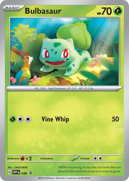 Bulbasaur (Scarlet & Violet Black Star Promos 46) 1 Bulbasaur (Scarlet & Violet Black Star Promos 46)