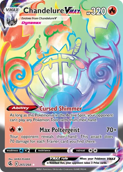 Chandelure VMAX (Fusion Strike 265/264)