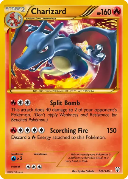 Charizard (Plasma Storm 136/135)