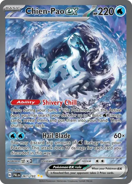 Chien-Pao ex (Paldea Evolved 261/193)