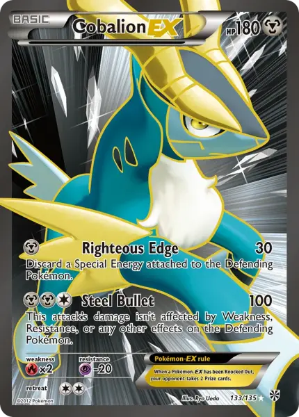 Cobalion-EX (Plasma Storm 133/135)