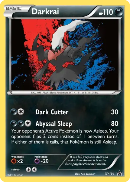 Darkrai (XY Black Star Promos XY194)