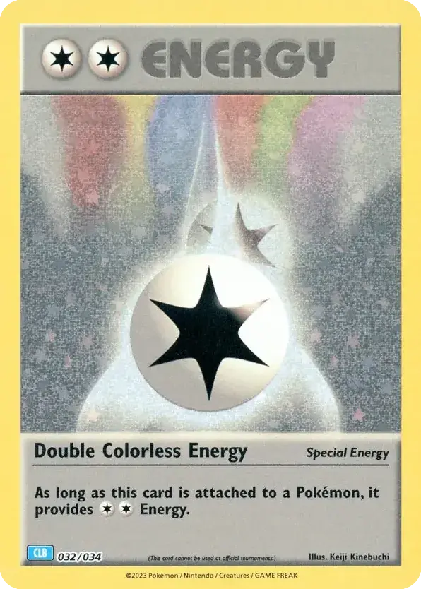 Double Colorless Energy (Pokémon TCG Classic – Blastoise 032/034)