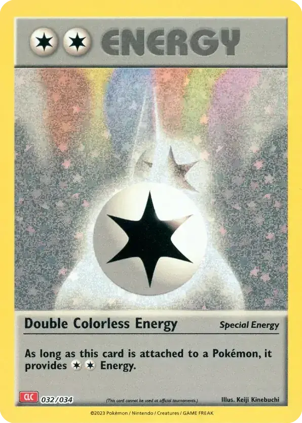 Double Colorless Energy (Pokémon TCG Classic – Charizard 032/034)