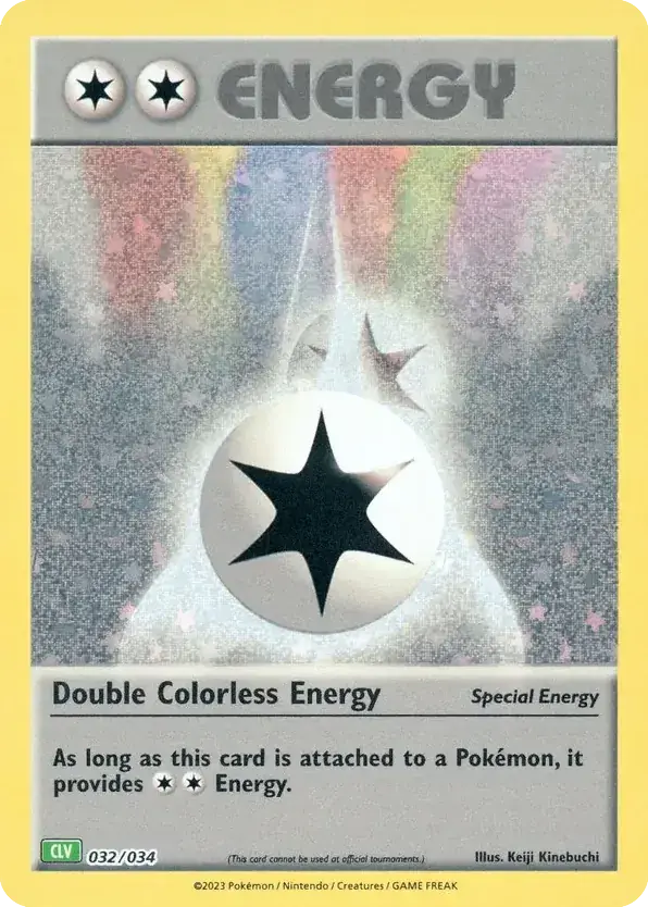 Double Colorless Energy (Pokémon TCG Classic – Venusaur 032/034)