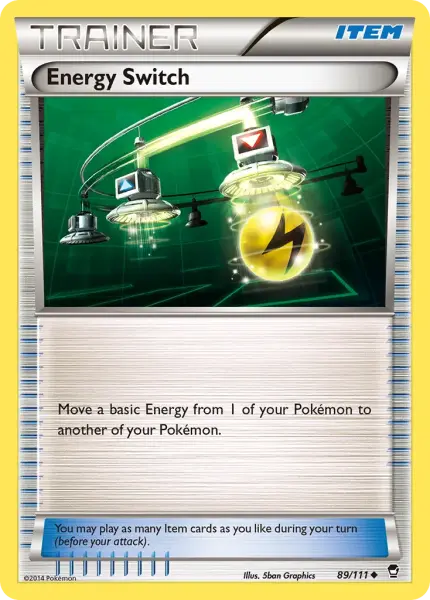 Energy Switch (Furious Fists 89/111)