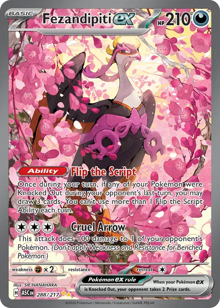 Fezandipiti ex (Ascended Heroes 288/217)