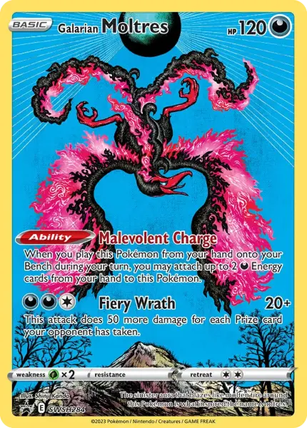 Galarian Moltres (SWSH Black Star Promos SWSH284)