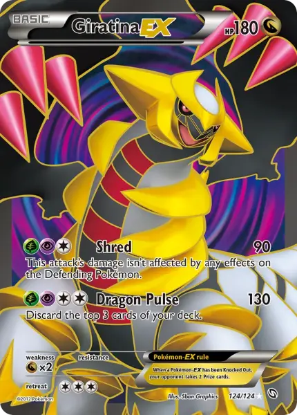 Giratina-EX (Dragons Exalted 124/124)