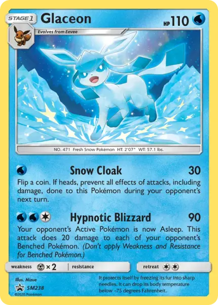 Glaceon (SM Black Star Promos SM238)