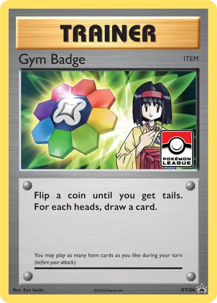 Gym Badge (XY Black Star Promos XY206)