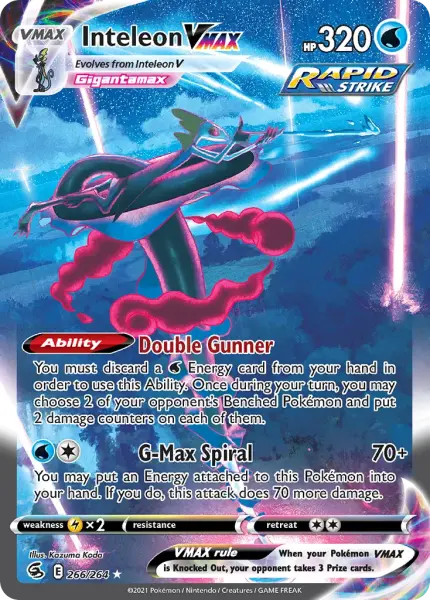 Inteleon VMAX (Fusion Strike 266/264)