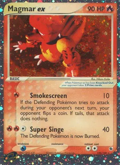 Magmar ex (Ruby & Sapphire 100)