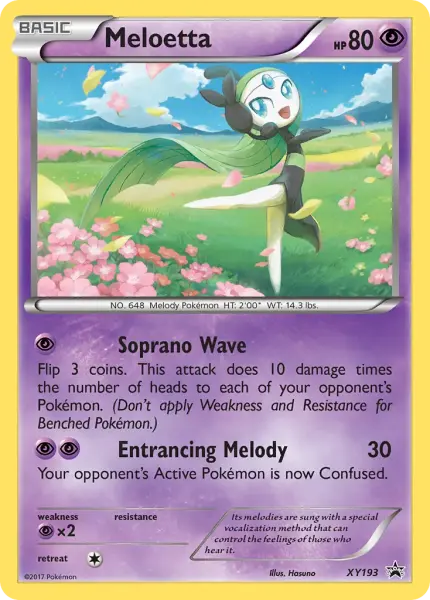 Meloetta (XY Black Star Promos XY193)