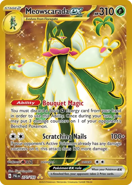 Meowscarada ex (Paldea Evolved 271/193)