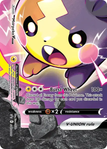 Morpeko V-UNION (SWSH Black Star Promos SWSH289)