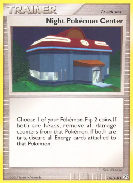 Night Pokémon Center (Diamond & Pearl 108)