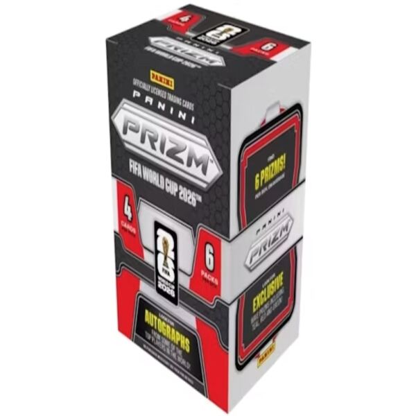 Panini Prizm World Cup Kırmızı 6 Pack Blaster Box