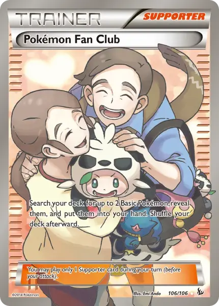 Pokémon Fan Club (Flashfire 106/106)