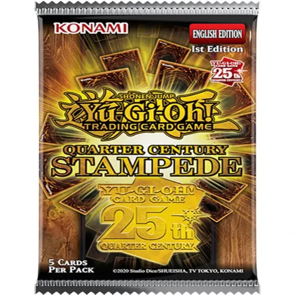 Yu-Gi-Oh Quarter Century Stampede Booster Pack