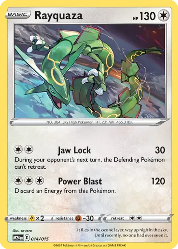 Rayquaza (McDonald’s Collection 2024 14)