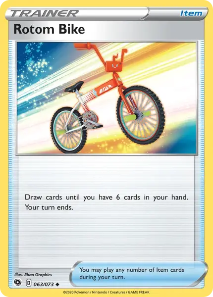 Rotom Bike (Champion’s Path 63/73)