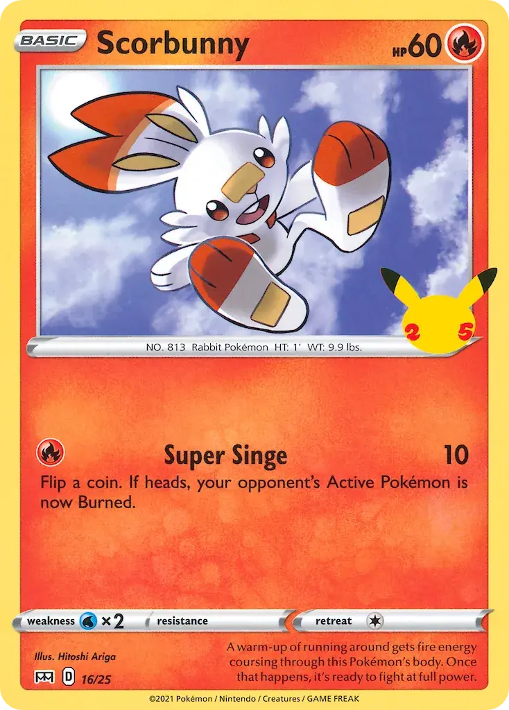 Scorbunny (McDonald’s Collection 2021 16)