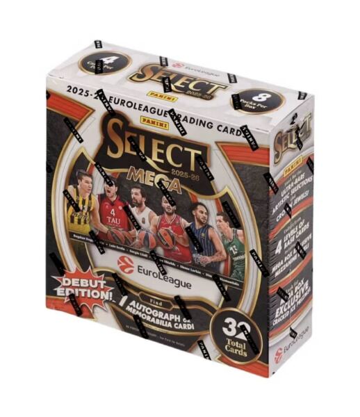 Select Panini 25-26 Euroleague 8 Packs