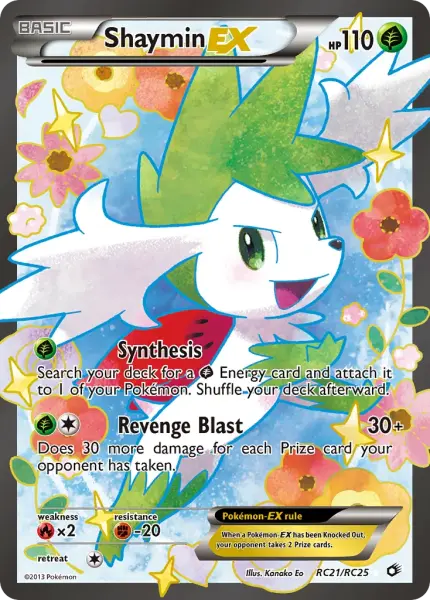 Shaymin-EX (Legendary Treasures RC21)