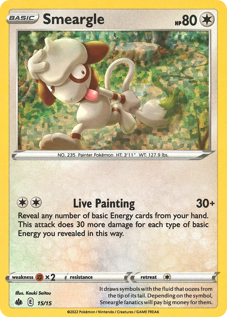 Smeargle (McDonald’s Collection 2022 15)