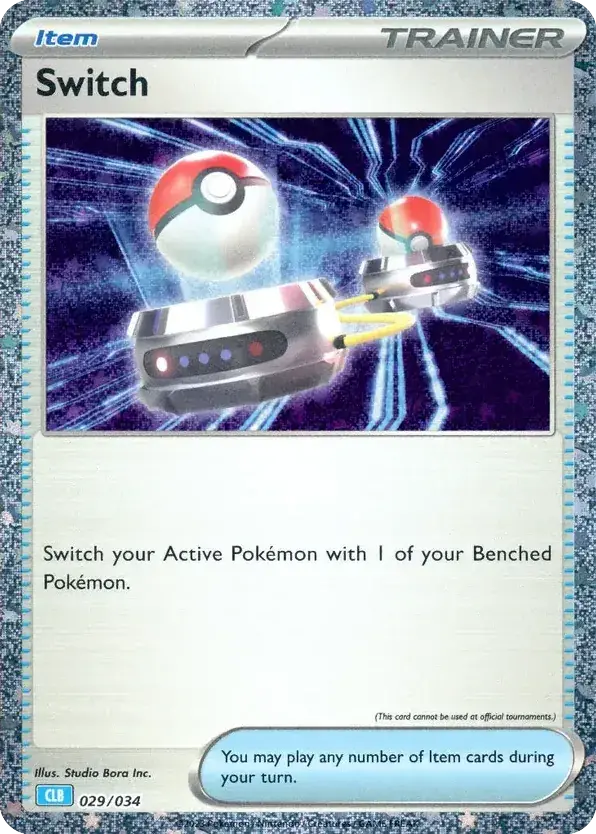 Switch (Pokémon TCG Classic – Blastoise 029/034)