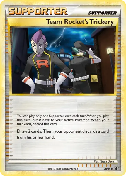 Team Rocket’s Trickery (HS—Undaunted 78)