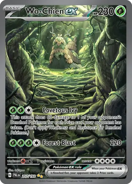 Wo-Chien ex (Paldea Evolved 257/193)
