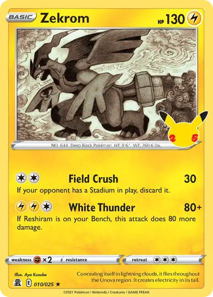 Zekrom (Celebrations 010/025)