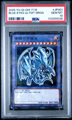 PSA 10 Blue-Eyes Ultimate Dragon
