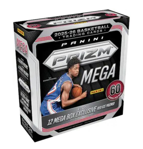 Panini Prizm 2025-2026 Basketball Mega Box