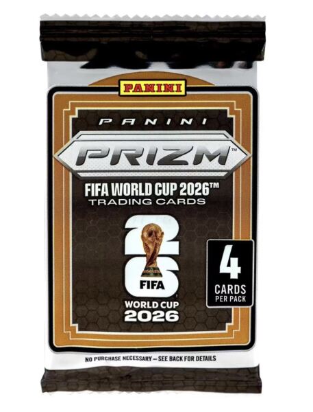 Panini Prizm Fifa World Cup 2026 Booster Pack
