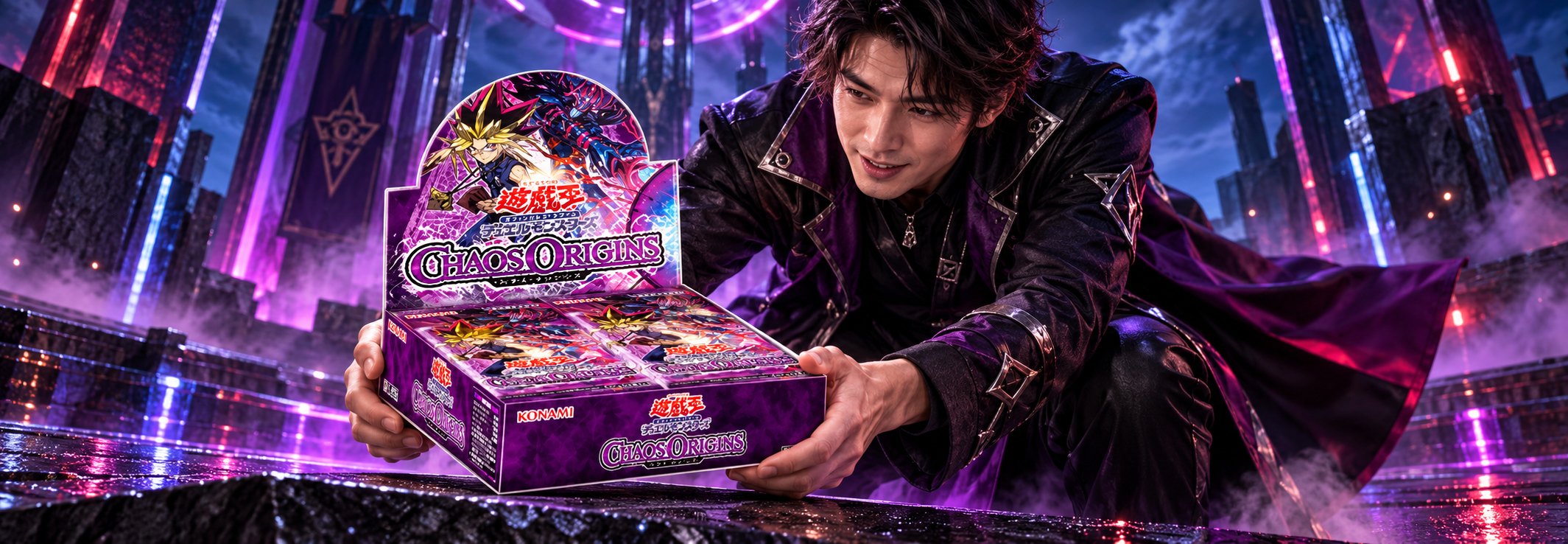 Yu-Gi-Oh! Chaos Origins booster box