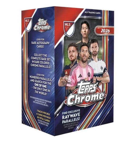 Topps Chrome 2026 MLS Trading Cards