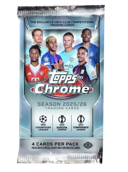 Topps Chrome Season 25/26 Booster Pack