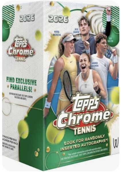 Topps Chrome Tennis