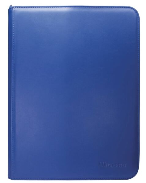 Ultra Pro Fermuarli Binder Mavi 360 Kart Kapasiteli