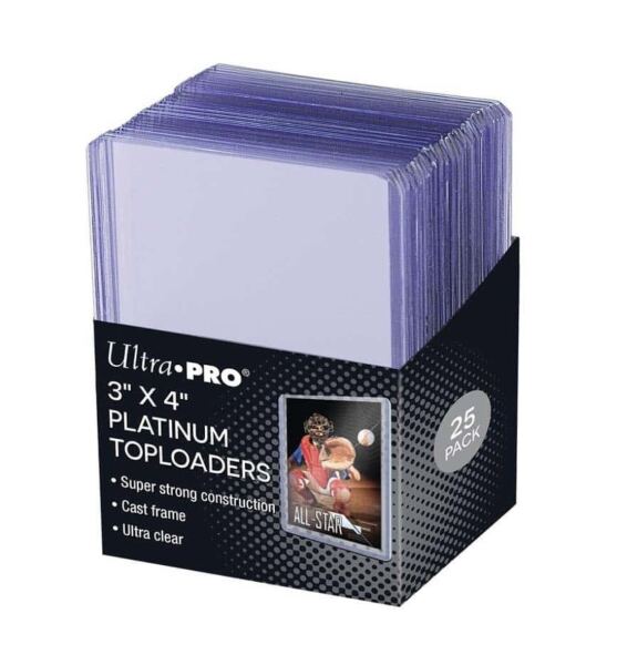 UltraPro Platinum TopLoaders
