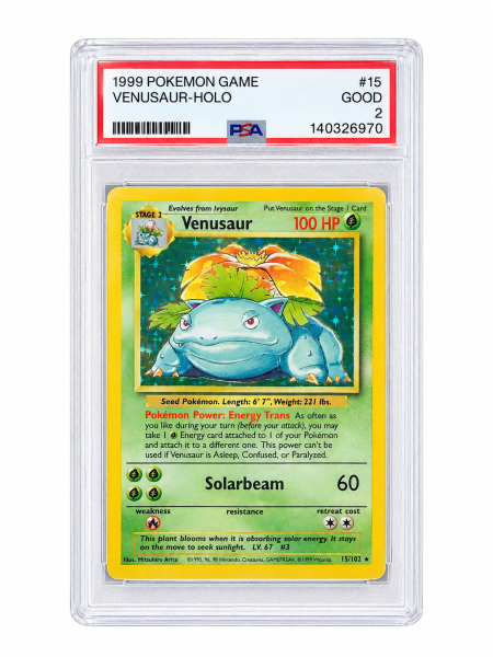 Venusaur (15/102) PSA 2