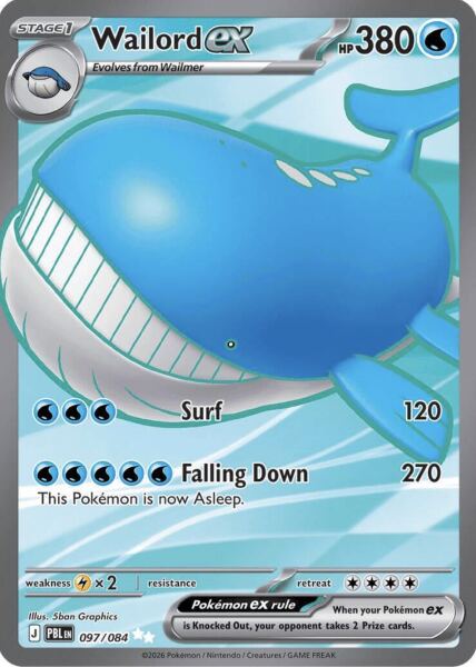 Wailord ex (097/084)
